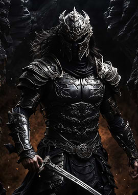 Knight in Black Armor