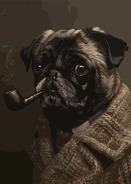 Smoking Dog