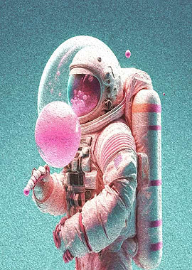 bubble astronot