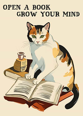 Literary Cute Poster