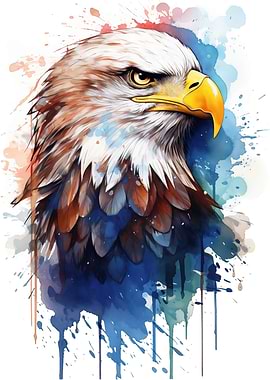 Eagle Watercolor