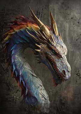 Rainbow Epic Dragon