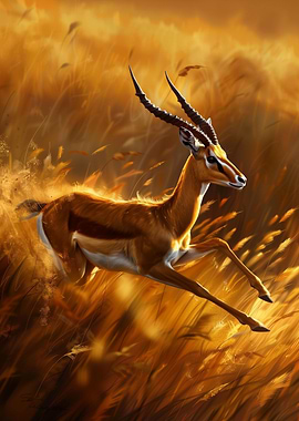 Gazelles Leap