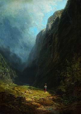 In the Alpine High Valley