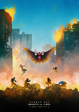 Magneto vs X-Men