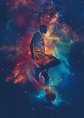 Basket Galaxy Silhouette