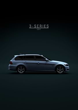 3Series E91 Estate Blue
