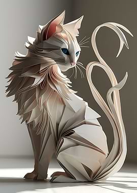 Origami Cat