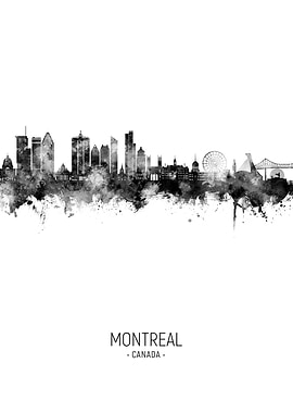 Montreal Skyline Canada