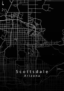 Scottsdale Arizona Map