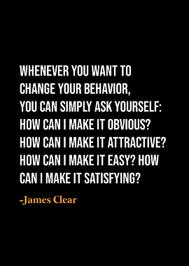 James Clear quotes