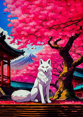 Sakura Kitsune Fox