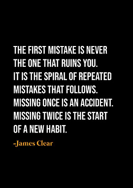 James Clear quotes
