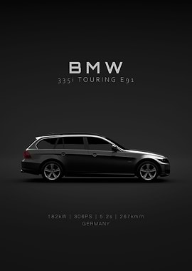 BMW 335i E91 Estate Specs