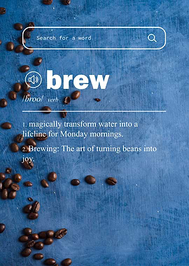 Coffee Dictionary Brew