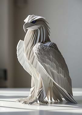 Origami Bald Eagle