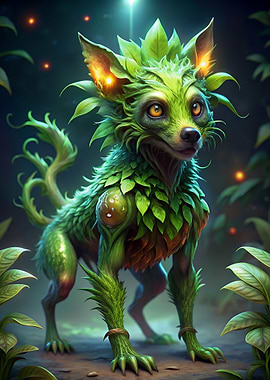 hybrid an dog and plant