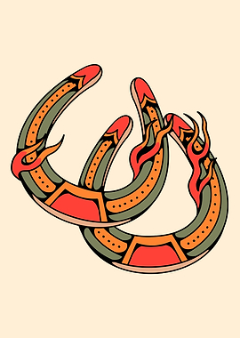 double horseshoe tattoo