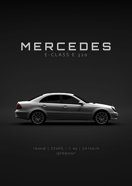 Eclass 2005 w211 White Spe