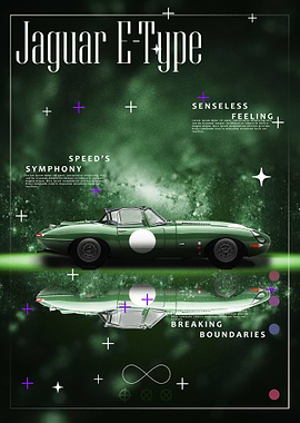 Jaguar E Type Vintage Car