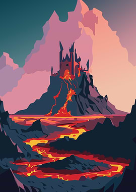 Lava Field Gothic Ruin