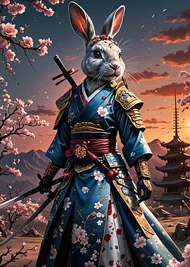 Rabbit Samurai Geisha