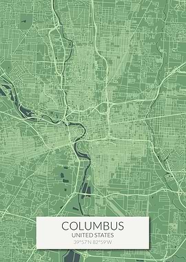 Columbus Green Map
