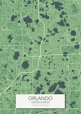 Orlando Green Map