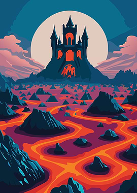 Lava Field Gothic Castle