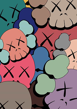 Kaws Colorful