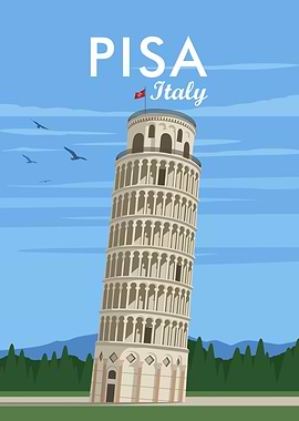 Pisa tower italy