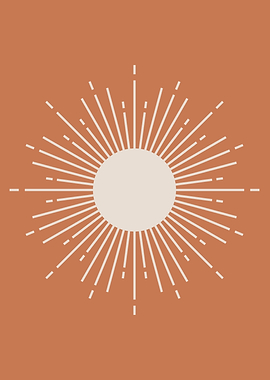 Bohemian sun line shapes