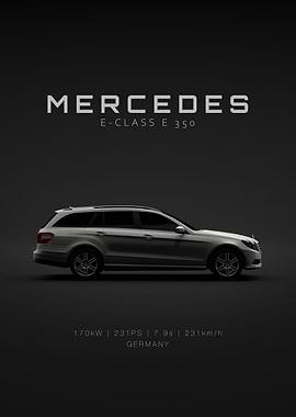 E350 Estate 2010 Grey