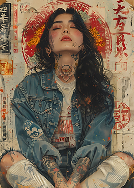 Retro Japanese Beauty