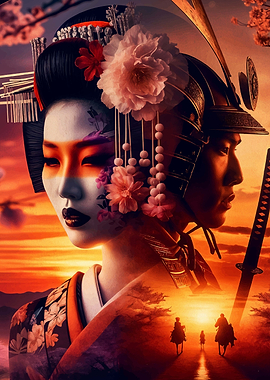 Geisha Samurai Japanese