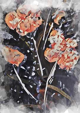 Orange flower vibrancy