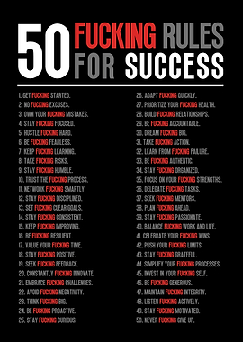 50 Rules For Success