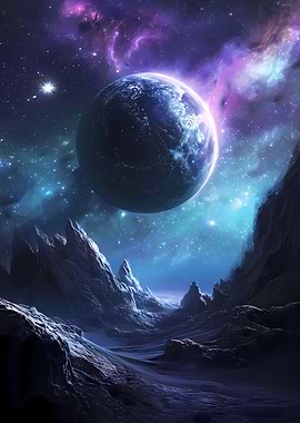 Dark Magic Planet