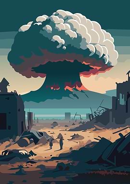 Mushroom Cloud Wasteland