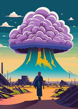 Mushroom Cloud Wasteland