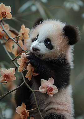 Panda in Blossom