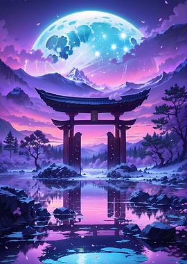 Lunar Serenity Torii Gate