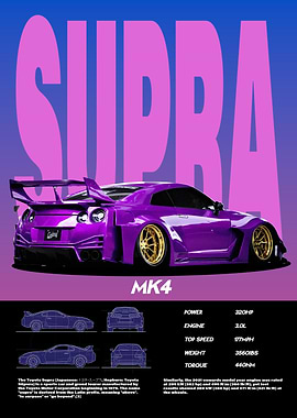 Nissan Supra GTR Car