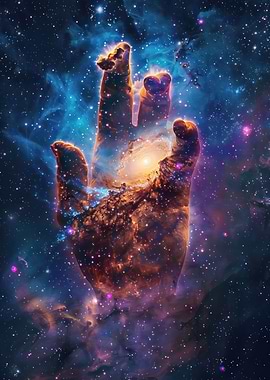 Cosmic Hand of Creation