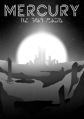 Mercury Planet Landscape