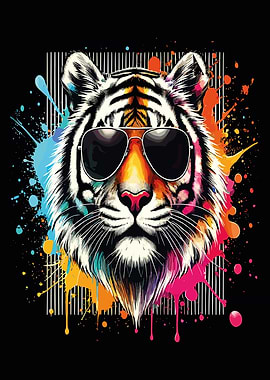 Lustige Tiger Kleidung