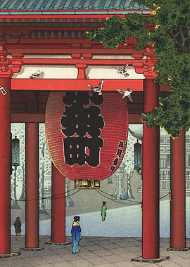 Nio Gate at Asakusa Temple