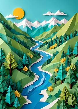 papercut illustration