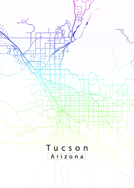 Tucson Arizona Map