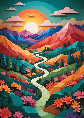 papercut illustration